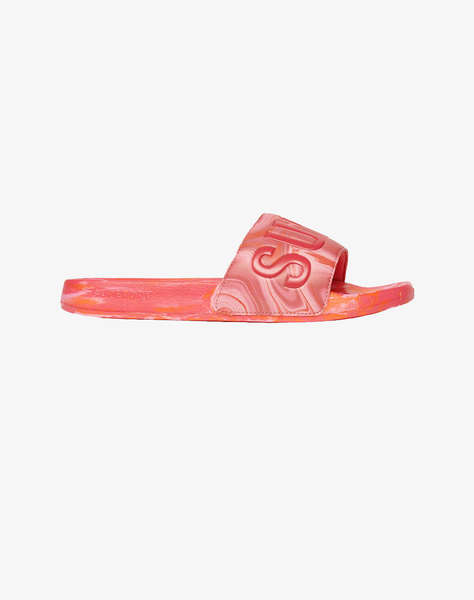 SUPERDRY D2 SDNA MARBLE POOL SLIDE WOMEN''S SHOE