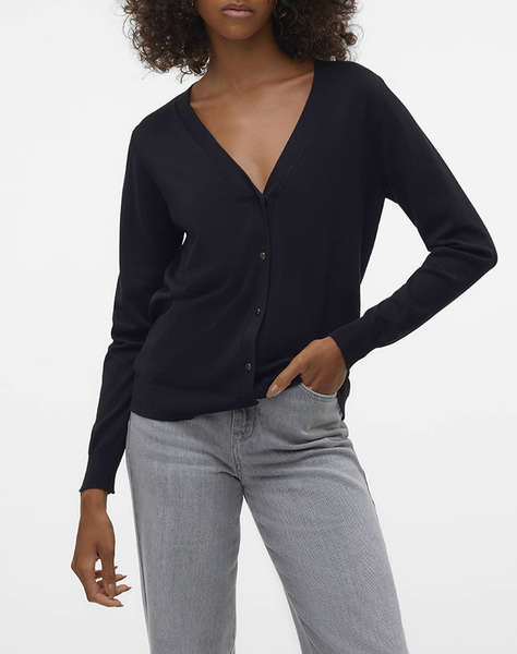 VERO MODA VMSILJE LS V-NECK CARDIGAN GA NOOS