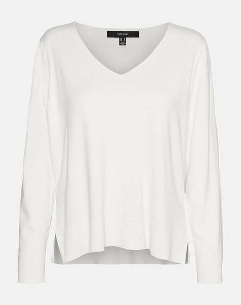 VERO MODA VMSILJE LS V-NECK PULLOVER GA NOOS