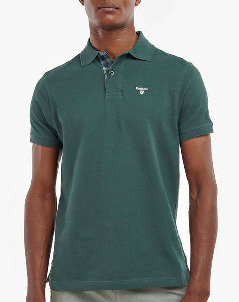 BARBOUR TARTAN PIQUE POLO SHIRT