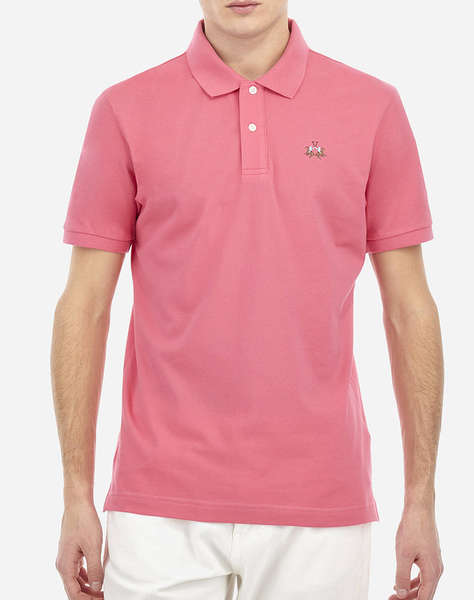 LA MARTINA ТЕНИСКА POLO KM MAN S/S POLO PIQUET STRETCH