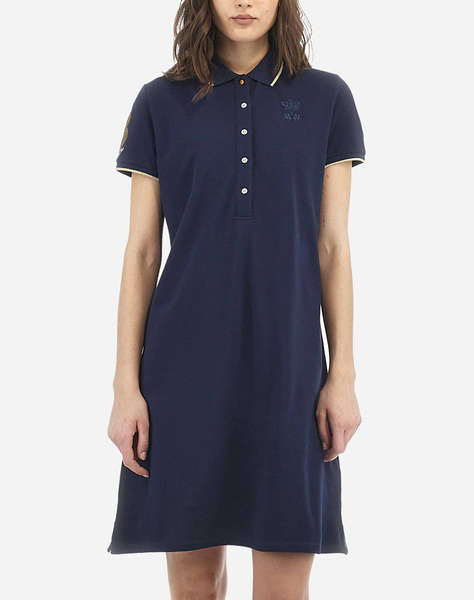 LA MARTINA РОКЛЯ WOMAN POLO DRESS S/S PIQUET ST
