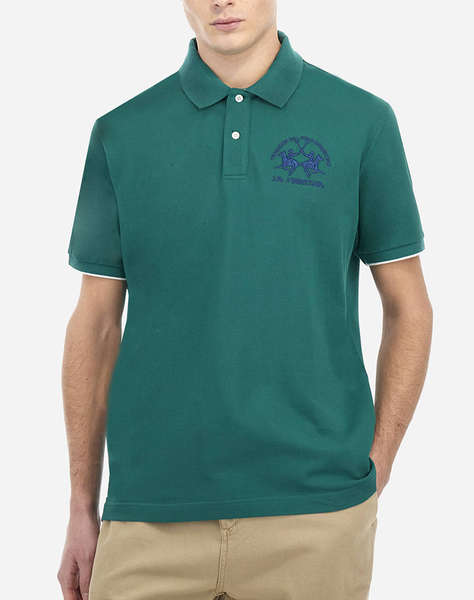 LA MARTINA ТЕНИСКА POLO KM MAN S/S POLO PIQUET STRETCH