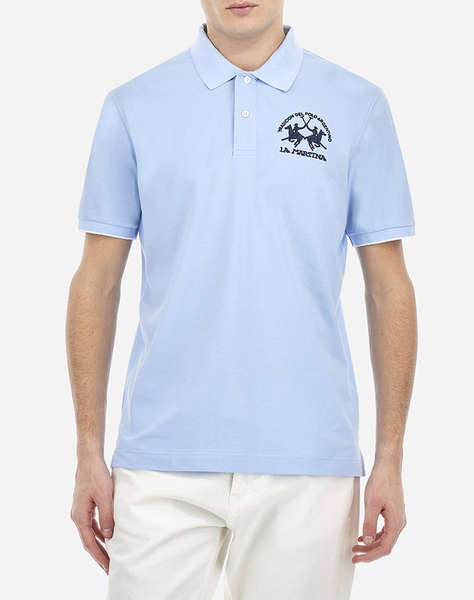 LA MARTINA ТЕНИСКА POLO KM MAN S/S POLO PIQUET STRETCH