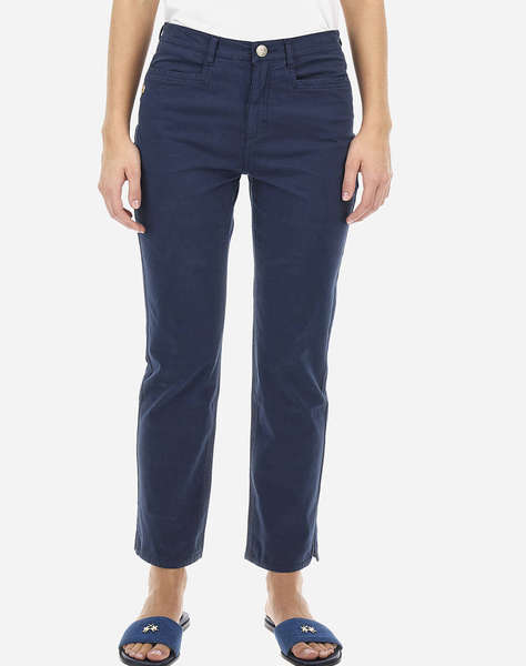 LA MARTINA ПАНТАЛОНИ WOMAN TROUSERS COTTON TWILL