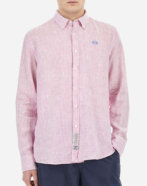 LA MARTINA РИЗА ΜΜ MAN SHIRT LINEN