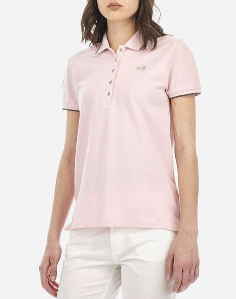 LA MARTINA ТЕНИСКА POLO KM WOMAN POLO S/S PIQUET STRETCH