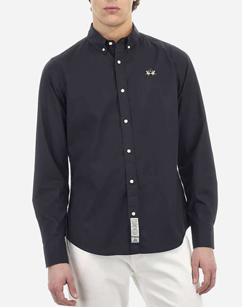 LA MARTINA РИЗА ΜΜ MAN SHIRT POPLIN