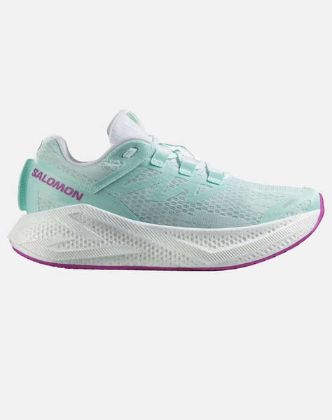 SALOMON RUNNING - AERO AERO GLIDE 3 W BAY / WHITE / WILLOWHERB WOMEN''S SHOE