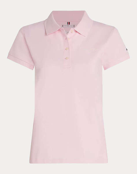 TOMMY HILFIGER SLIM SCRIPT POLO SS