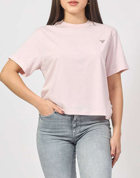 GUESS JEANS GJ SS CN BOXY MINI T - ORGANIC COTTON 160GSM BLOUSE W