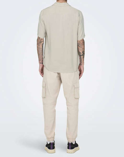 ONLY & SONS ONSDASH LIFE REG RES SS 001 SHIRT NOOS