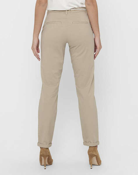 ONLY ONLBIANA MW COTTON BELT CHINO PNT NOOS