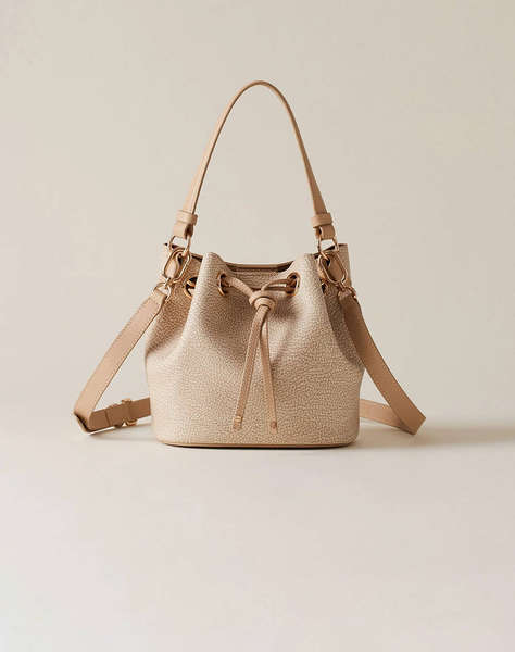 BORBONESE BUCKET BAG (Размери: 20 х 21 х 13см)