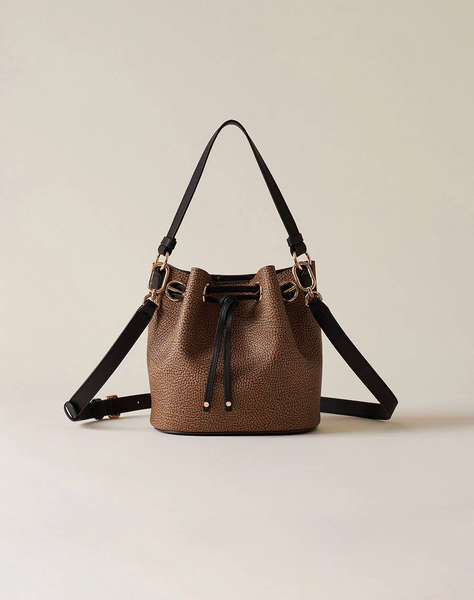 BORBONESE BUCKET BAG (Размери: 20 х 21 х 13см)