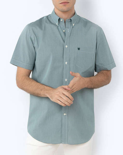 THE BOSTONIANS РИЗА CHESTER POPLIN REGULAR FIT MiniCheck Button-down Regular Fit