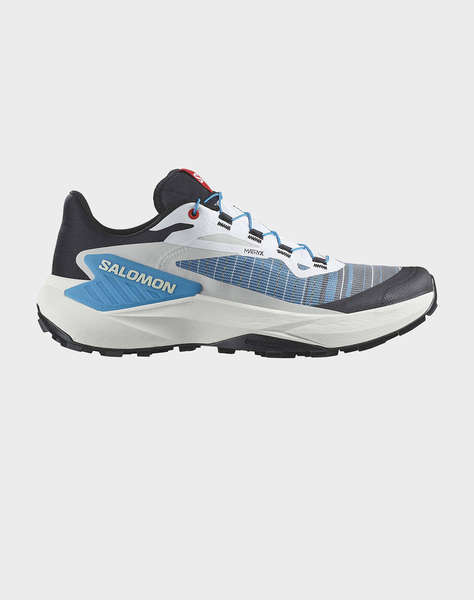 SALOMON TRAIL RUNNING - GENESIS GENESIS BLACK / WHITE / TRANSCEND BLUE MEN''S SHOE