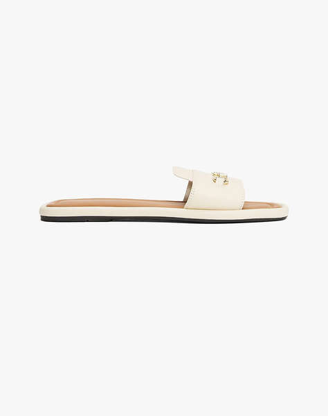 TOMMY HILFIGER LEATHER HORSEBIT MULE