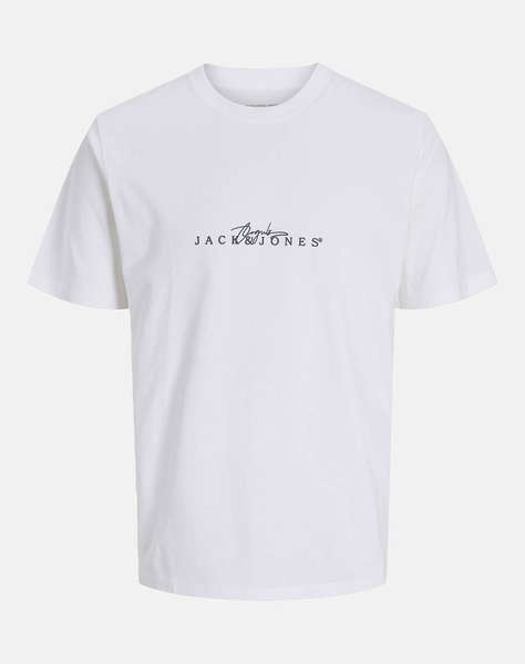 JACK&JONES JORVARENNA BRANDING TEE SS CREW NECK