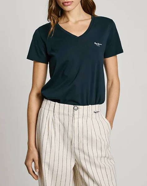 PEPE JEANS DROP 2 MACY V-NECK Дамска тениска