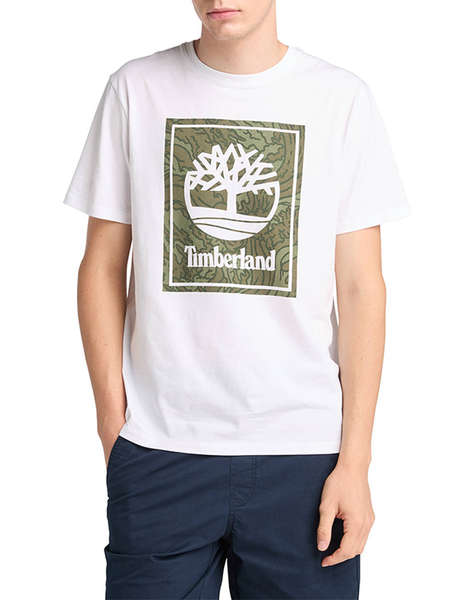 TIMBERLAND Camo Short Sleeve Tee