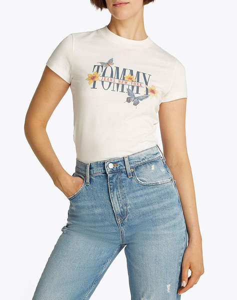 TOMMY JEANS TJW SLIM TJ BUTTERFLY TEE