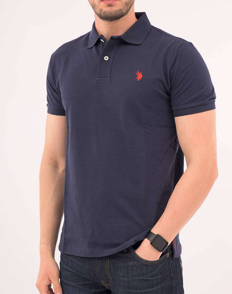 US POLO ASSN KING 000147 EHPD USPA BASIC POLO SS PACK OF 400 Мъжка тениска