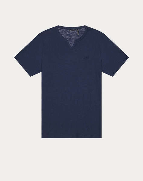 ANTONY MORATO MMKS02483FA100246 MIN OF 6 T-SHIRT REGULAR FIT IN SLUB COTTON FABRIC WITH EMBROIDERY LOGO ON FRONT МЪЖКА ТЕНИСКА