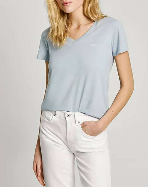 PEPE JEANS DROP 2 MACY V-NECK Дамска тениска