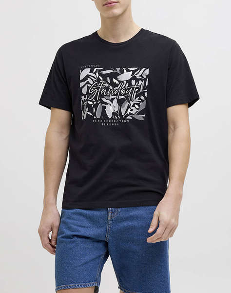 JJ REBEL JREBBERN BOX TEE SS CREW NECK