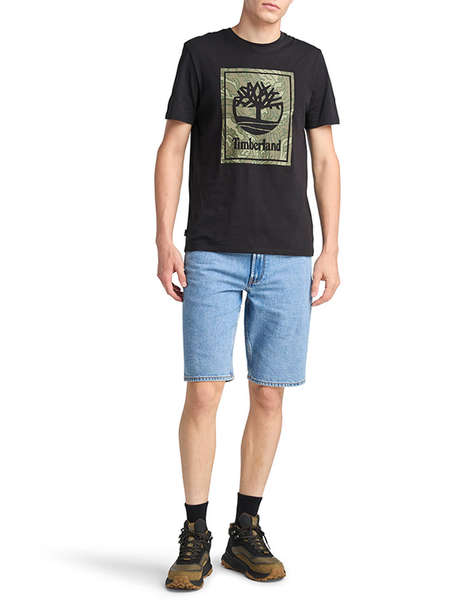 TIMBERLAND Camo Short Sleeve Tee