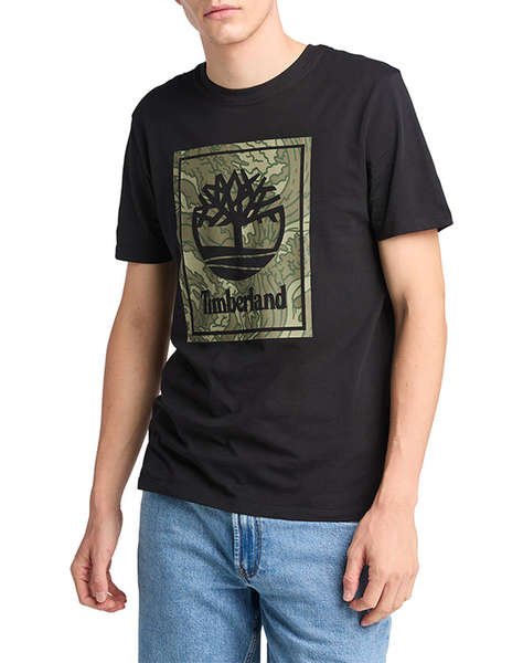 TIMBERLAND Camo Short Sleeve Tee