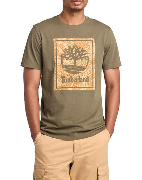 TIMBERLAND Camo Short Sleeve Tee