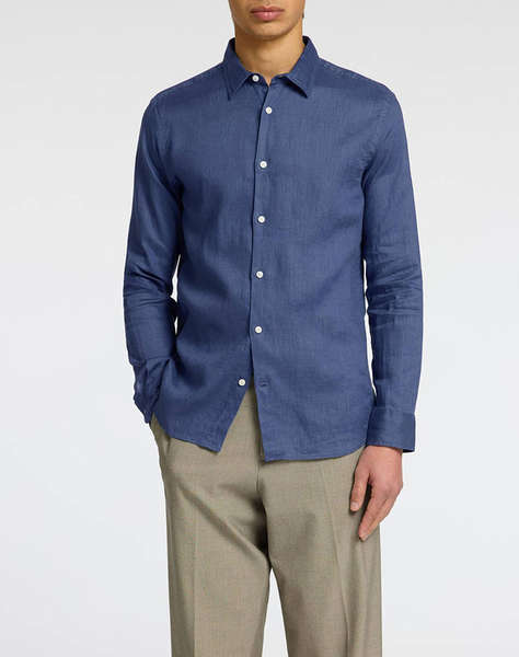 SELECTED SLHREGKYLIAN-LINEN SHIRT LS CLASSIC NOOS