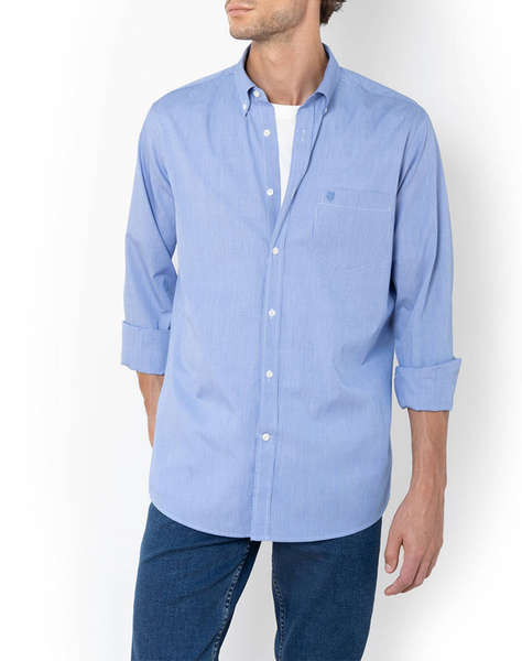 THE BOSTONIANS РИЗА CHESTER POPLIN REGULAR FIT MiniCheck Button-down Regular Fit