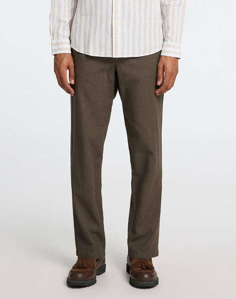 SELECTED SLH172-SLIMTAPE BRODY LINEN PANT NOOS