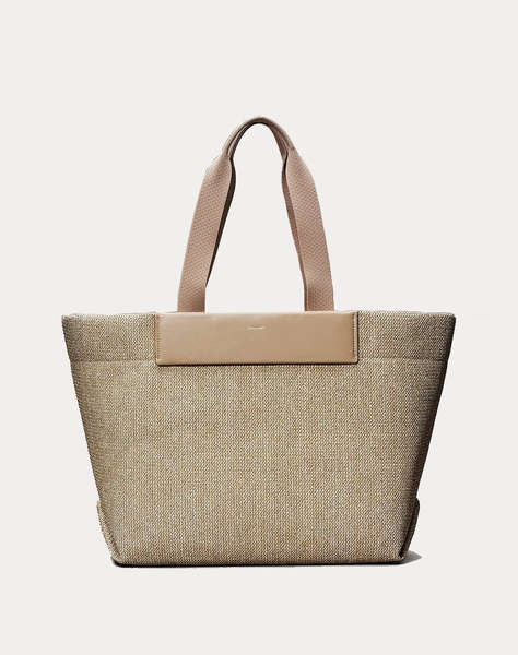CALVIN KLEIN JEANS CK RAFFIA LARGE SHOPPER (Размери: 38 x 61 x17см.)