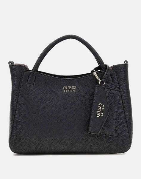 GUESS BRENTON SML GIRLFRIEND SATCHEL ДАМСКА ЧАНТА (Размери: 28 x 21 x 10см.)