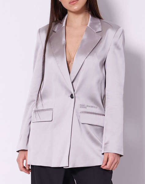 KARL LAGERFELD KLJ SATIN BLAZER