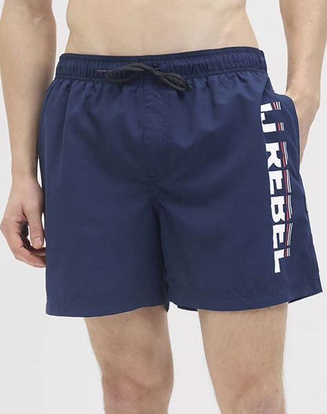 JJRE JREBHAWAII SWIM SHORT LOGO