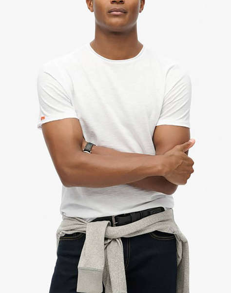 SUPERDRY D3 STUD RAW EDGE SLUB T SHIRT МЪЖКА ТЕНИСКА