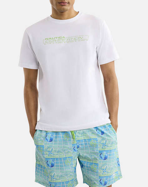 NAUTICA ТЕНИСКА T-SHIRT KM Barna T-Shirt