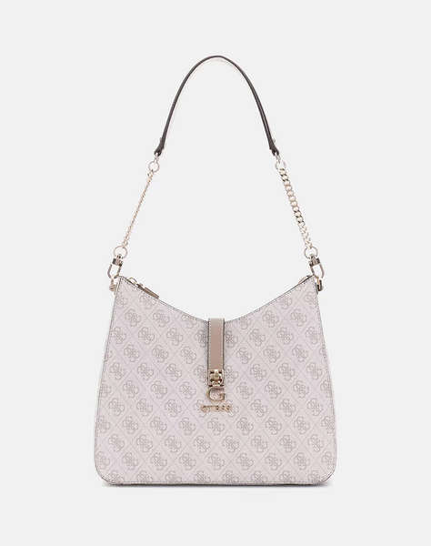 GUESS ZAMIRA HOBO SHOULDER ДАМСКА ЧАНТА(Размери: 30 x 26 x 8см.)