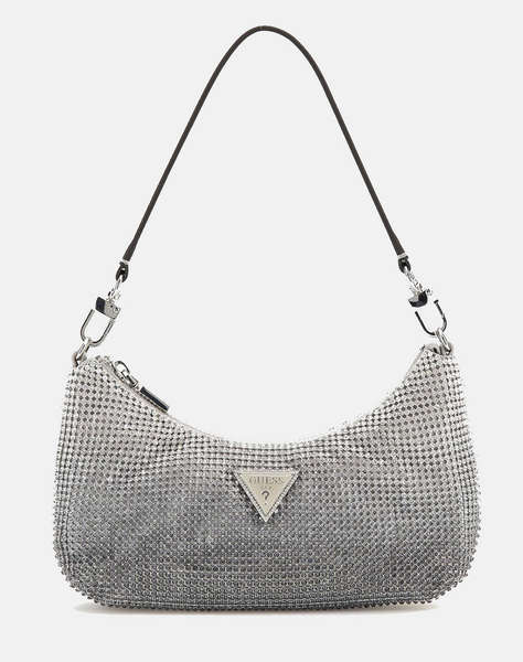 GUESS ZALINA MINI TOP ZIP SHLDR BAG ДАМСКА ЧАНТА(Размери: 23 x 14 x 4см.)