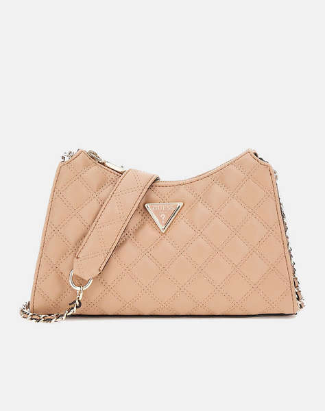 GUESS GIULLY TOP ZIP SHOULDER BAG ДАМСКА ЧАНТА(Размери: 25 x 14 x 5см.)