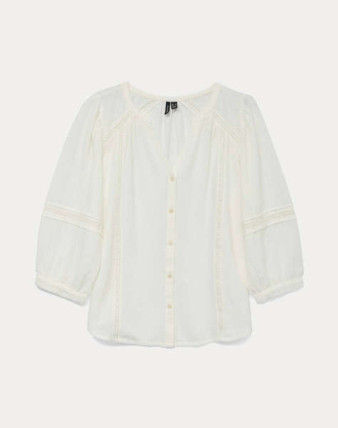 VERO MODA VMOLYA 3/4 TOP WVN GA