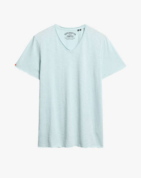 SUPERDRY D3 STUD RAW EDGE SLUB V T SHIRT МЪЖКА ТЕНИСКА