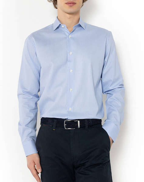 THE BOSTONIANS РИЗА ACORN ПОПЛИН CUSTOM FIT Stripe POPLIN Semi-rex Custom FIT