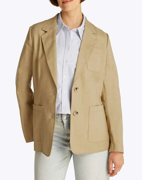 TOMMY HILFIGER ESS LINEN REGULAR SB BLAZER