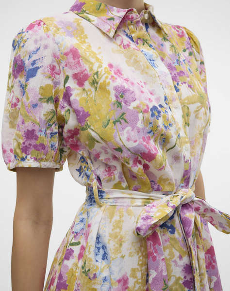 VERO MODA VMDICTHE 2/4 SHORT VOLUME DRESS WVN GA